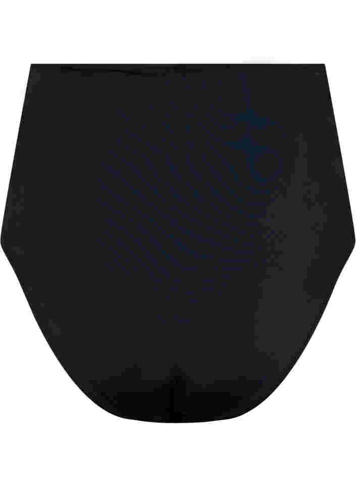 Bikinitrosa med hög midja, Black, Packshot image number 1