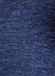 Blus i jersey med v-ringning och l&aring;nga &auml;rmar, Bl&aring;, Packshot image number 2
