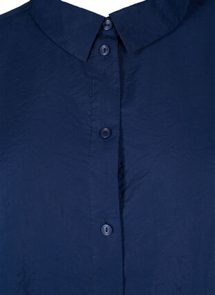 Långärmad skjorta i TENCEL™ Modal, Navy Blazer, Packshot image number 2