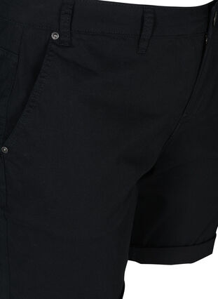 Shorts i regular fit med fickor, Black, Packshot image number 2