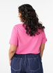 T-shirt med tryck, Rosa, Model image number 2