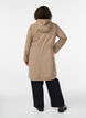 L&auml;ttviktig parkas med huva, Brun, Model image number 2