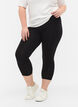 3/4 bas-leggings, Svart, Model image number 0