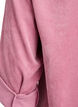 Manchesterkl&auml;nning med dragkedja och 3/4-&auml;rmar, Rosa, Packshot image number 3