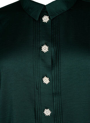 Lång skjorta med pärlknappar, Scarab, Packshot image number 2
