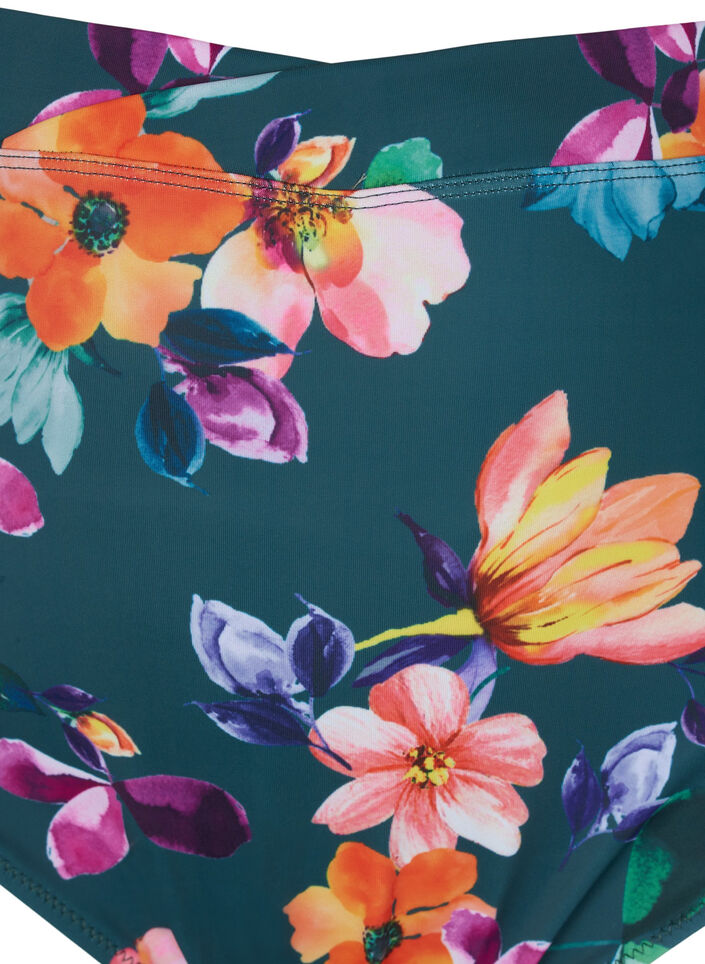 Bikinitrosor med tryck och hög midja, Meave Print, Packshot image number 2