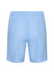 Shorts med fickor och h&ouml;g midja, Bl&aring;, Packshot image number 1