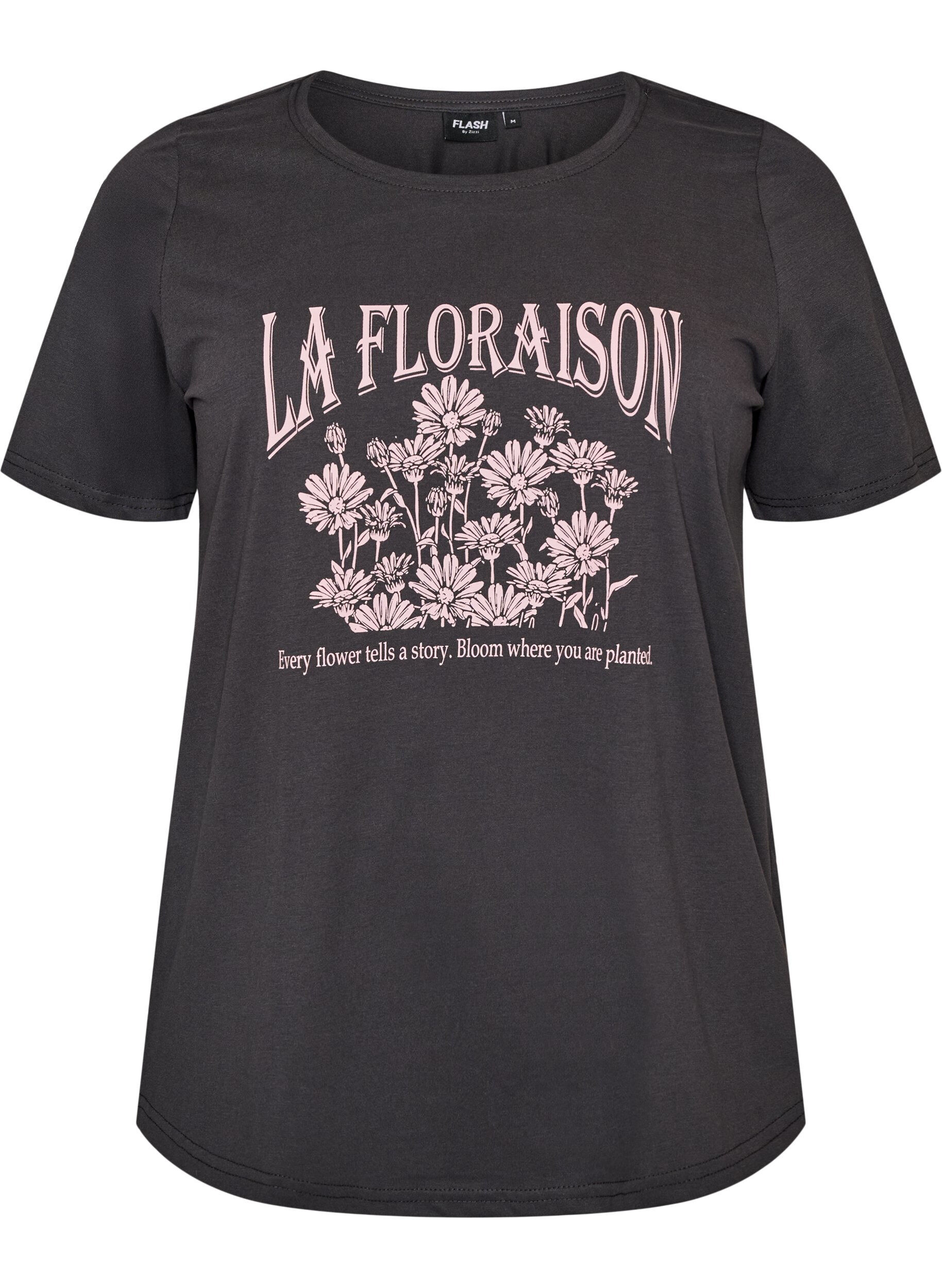 FLASH - T-shirt med tryck