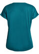 Kort&auml;rmad t-shirt i bomullsmix, Gr&ouml;n, Packshot image number 1