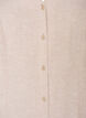 Midikl&auml;nning i linne och viskos med volang&auml;rmar, Beige, Packshot image number 2