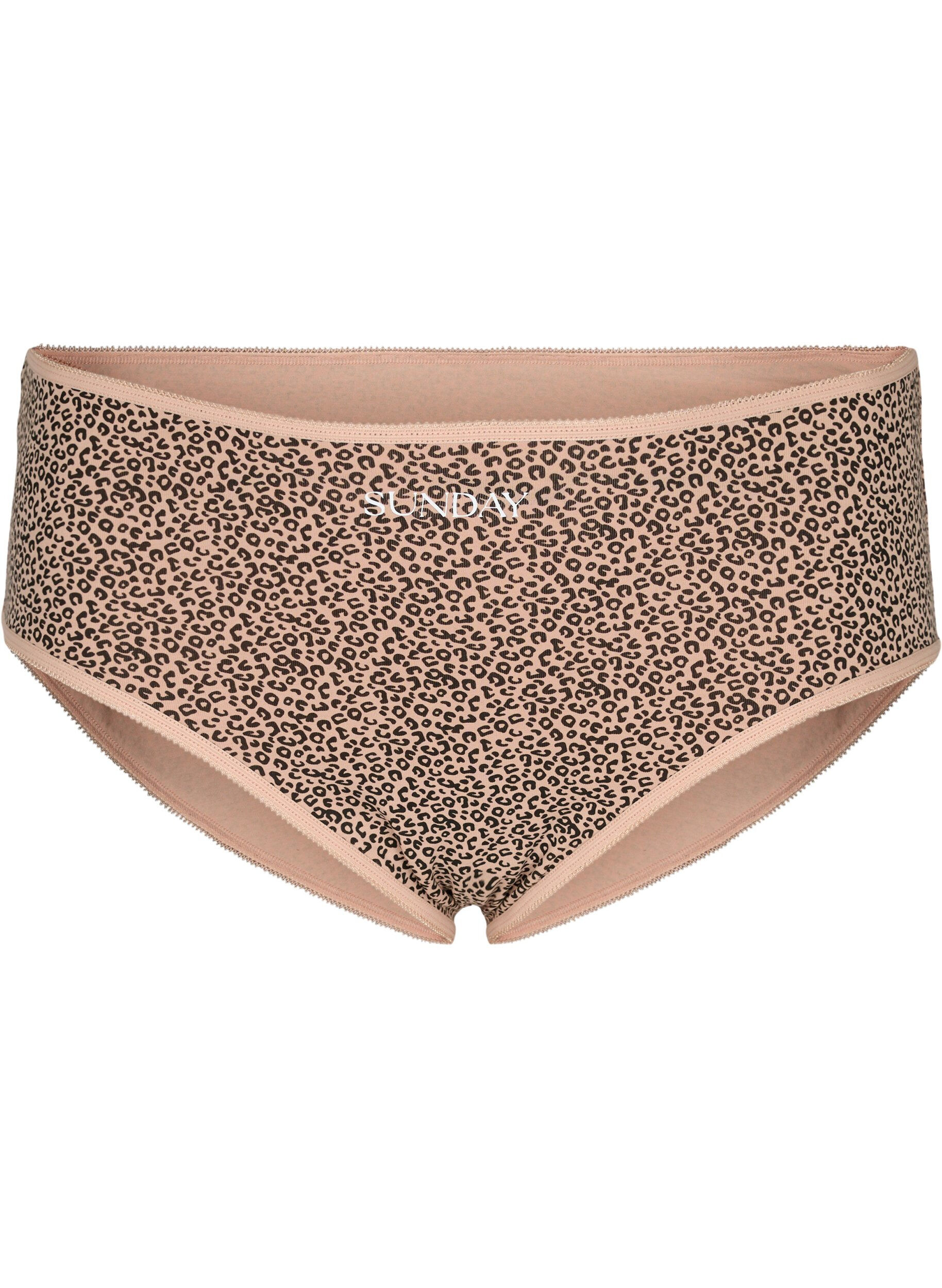 Zizzi 7-pack trosor med normalh&ouml;g midja, Blue Multi Pack , Packshot image number 2