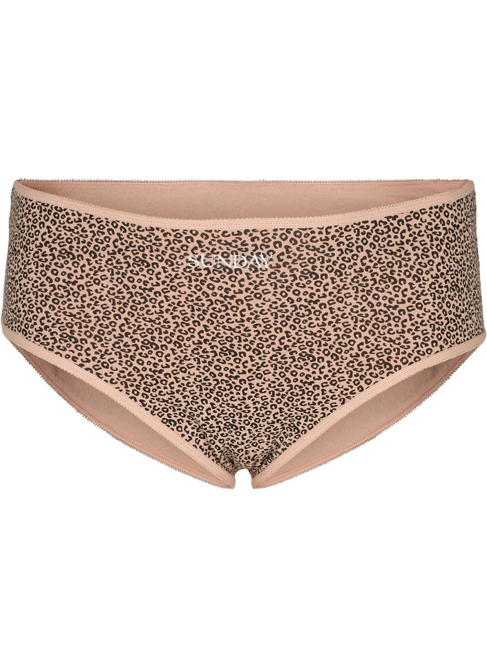 7-pack trosor med normalhög midja, Blue Multi Pack , Packshot image number 2