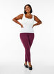 Basic leggings i viskos, R&ouml;d, Model image number 1