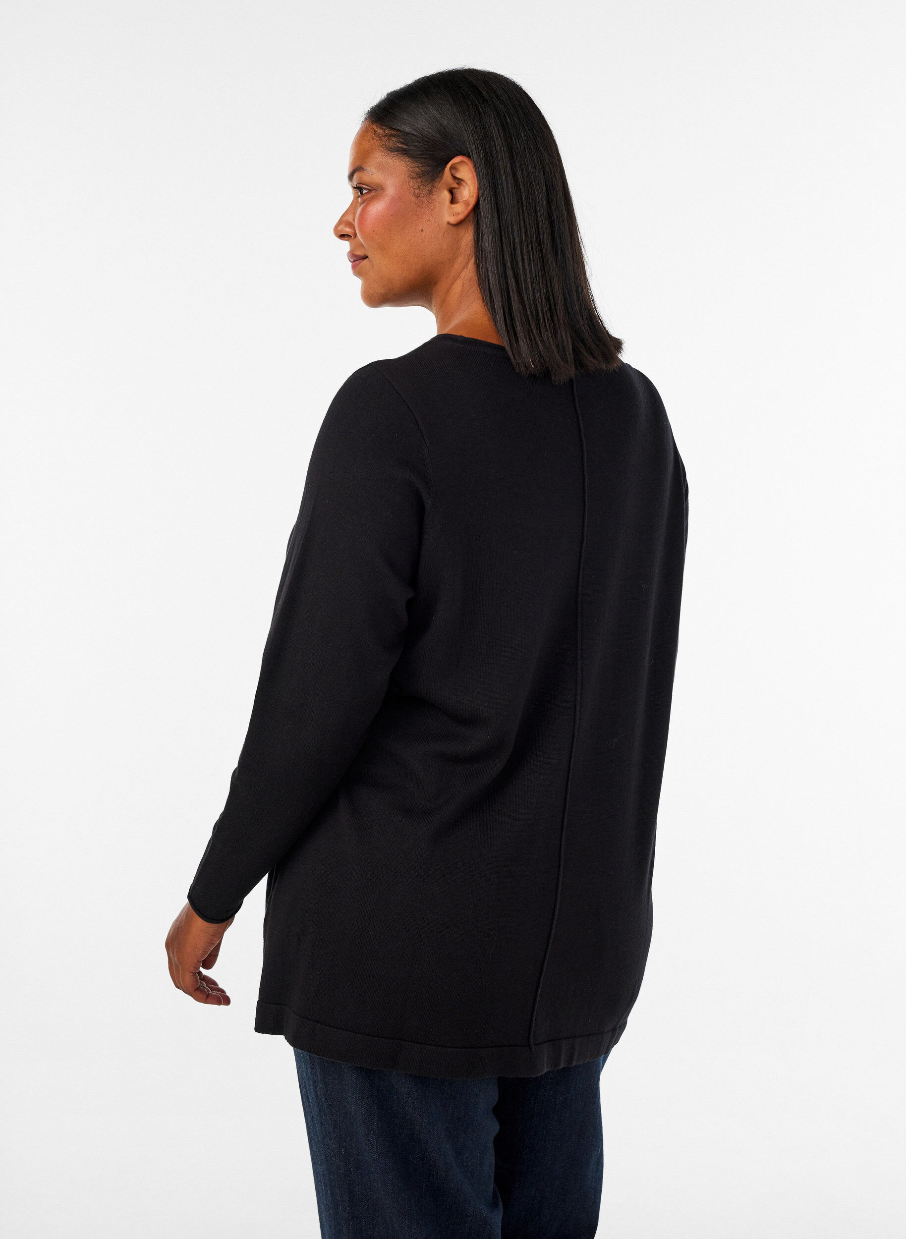 ZizziL&auml;ttviktsjacka med fickor och avtagbar huva, Gr&ouml;n, Model image number 2