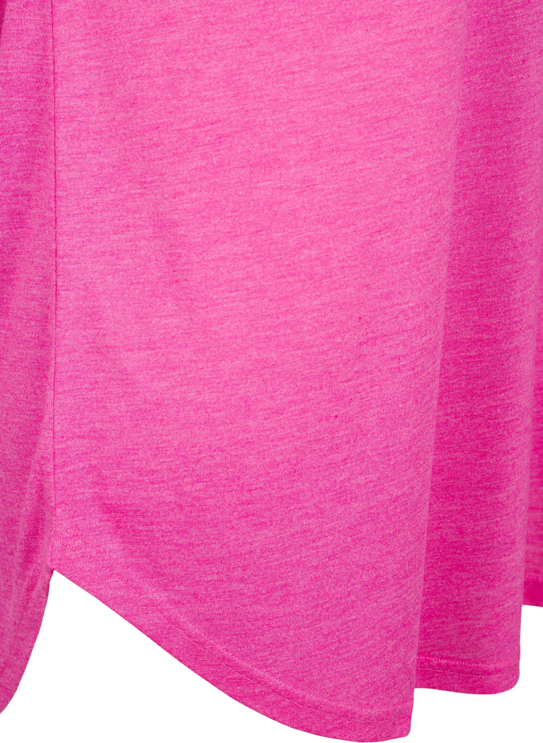 Zizzi Kort&auml;rmat nattlinne med texttryck, 9990, Packshot image number 3