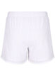 Shorts med strukturmönster, Bright White, Packshot image number 1