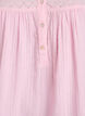 Blus i bomullsmuslin med broderie anglaise, Rosa, Packshot image number 2