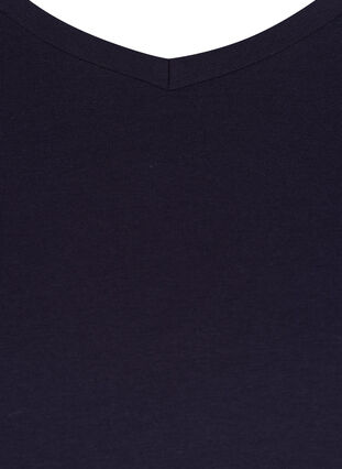 Enfärgad t-shirt i bomull, Night Sky, Packshot image number 2
