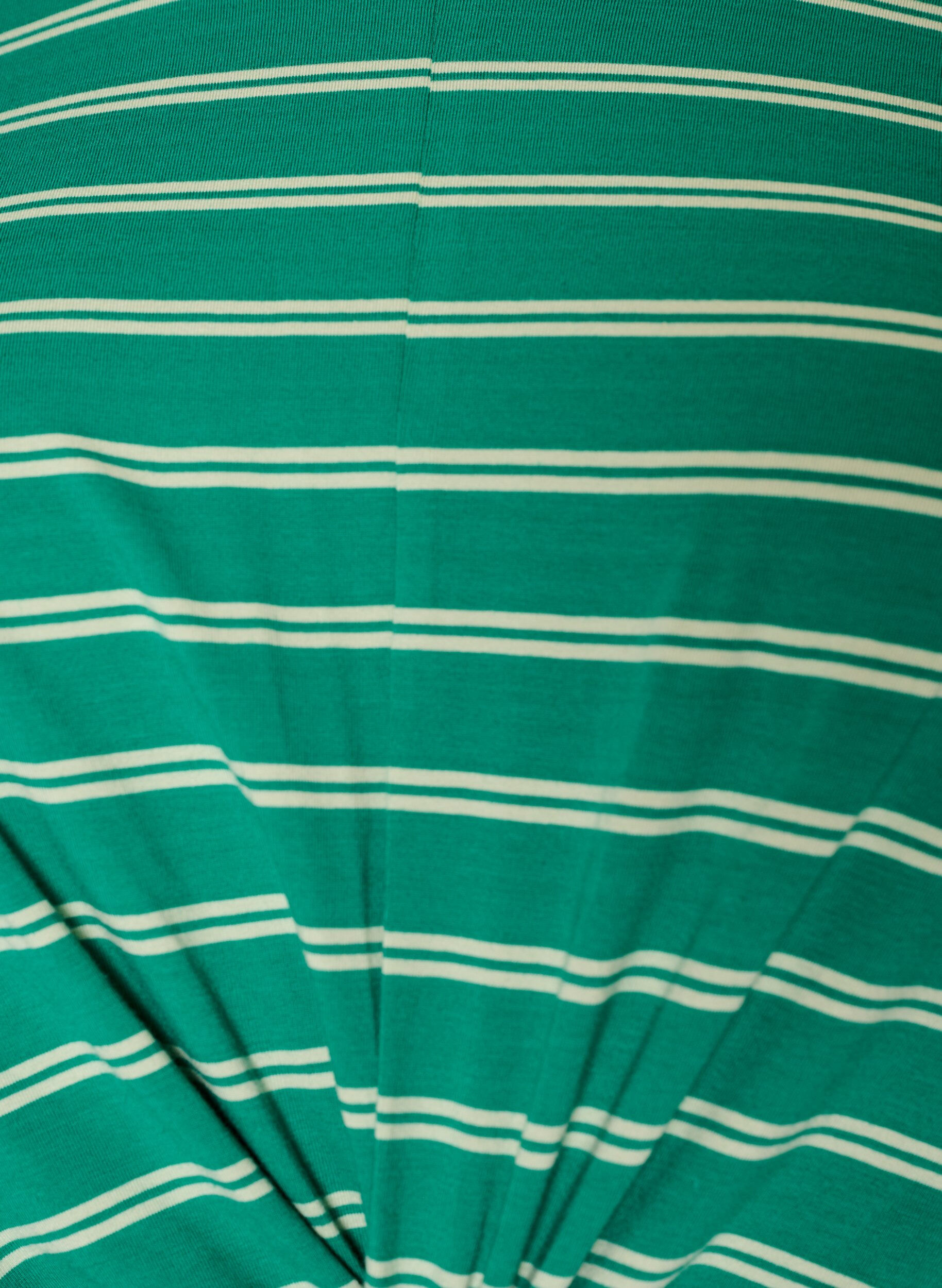 ZizziKl&auml;nning i bomull med twist-detalj, Gr&ouml;n, Packshot image number 2