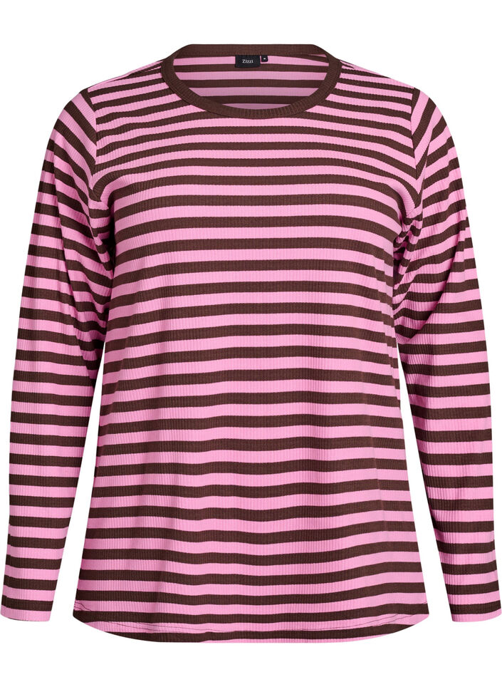 Dam Blus Skiktad Bred Ärmar Bomullsblandning main image 1