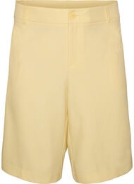 L&ouml;sa Bermudashorts med h&ouml;g midja, Gul