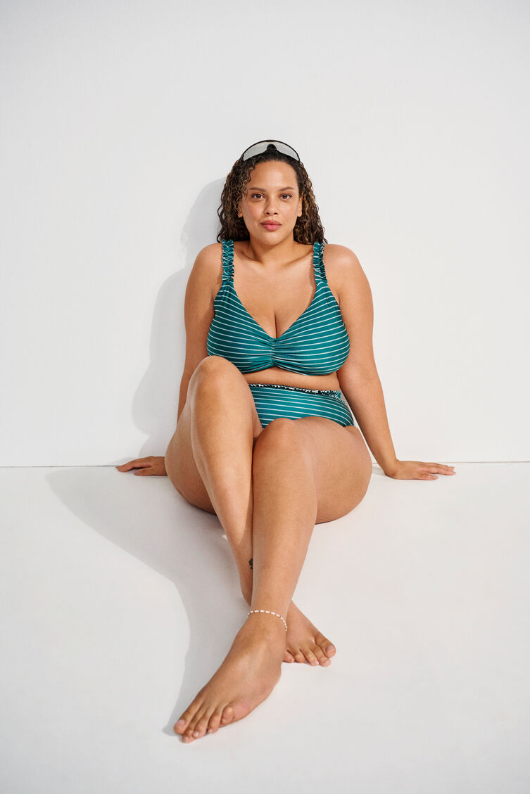 Randig bikini, , Model