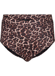 Bikinitrosor med tryck och hög midja, Autentic Leopard