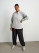 Huvtr&ouml;ja med broderat motiv, Gr&aring;, Model image number 1