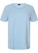 Enf&auml;rgad t-shirt i bomull, Bl&aring;, Packshot image number 0