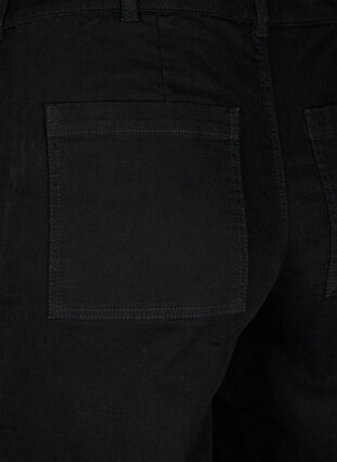 Jeans med hög midja och vida ben, Black, Packshot image number 3