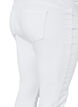 Gravidjeggings i bomull , White, Packshot image number 3