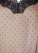 Linne med spets och asymmetrisk nederkant, Beige, Packshot image number 2