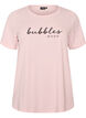 T-shirt med tryck, Rosa, Packshot image number 0