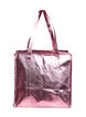 Shoppingsv&auml;ska med dragkedja, Rosa, Packshot image number 1