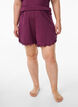 Topp med spetskant, M&ouml;rk Bordeaux, Model image number 3