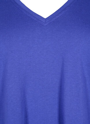 FLASH - T-shirt med v-ringning, Royal Blue, Packshot image number 2