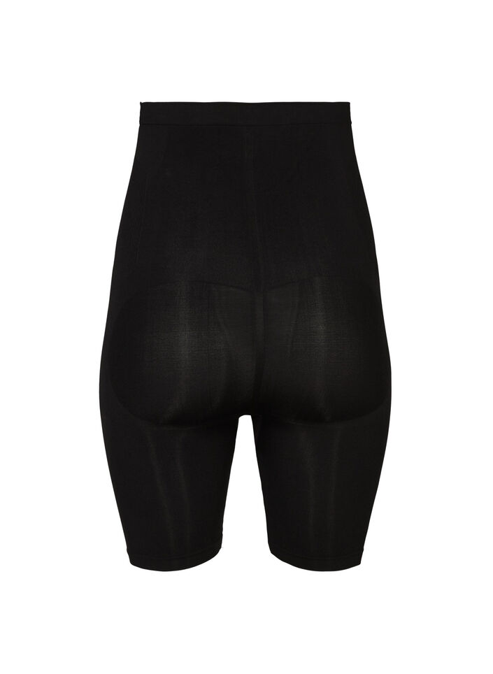Shapewear shorts med h&ouml;gmidja, Svart, Packshot image number 1