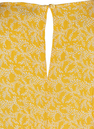 Kortärmad klänning, Yellow Branch, Packshot image number 3