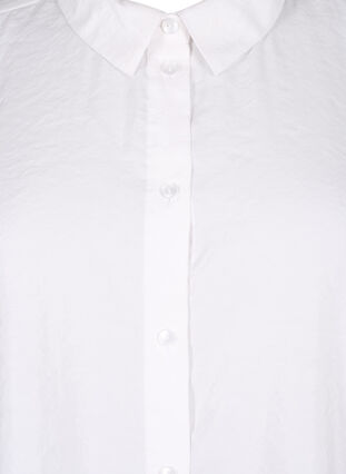 Långärmad skjorta i TENCEL™ Modal, Bright White, Packshot image number 2