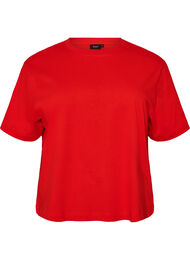 Boxig t-shirt i bomull, 0942