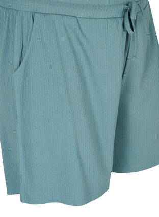 Ribbade shorts med fickor, Goblin Blue, Packshot image number 2