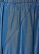 Maxikjol i TENCEL&trade; Lyocell med denimlook, Bl&aring;, Packshot image number 2