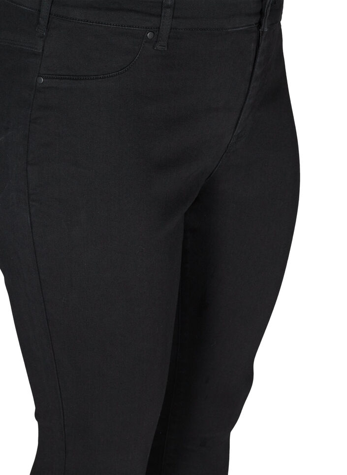 Jeggings i bomullsmix, Black, Packshot image number 2