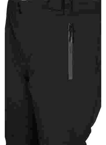 Skidbyxor med hängslen, Black, Packshot image number 2