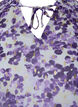 Tunika i blommönster och lurex, Beige/Purple Flower, Packshot image number 2