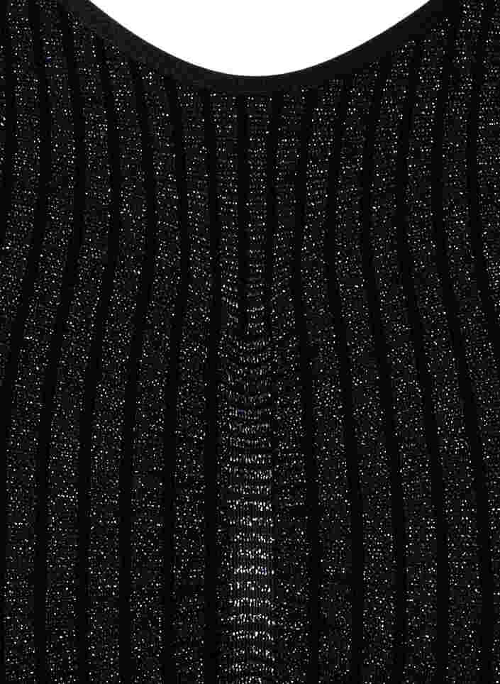 Seamless bh med glitter, Black w. Lurex, Packshot image number 2