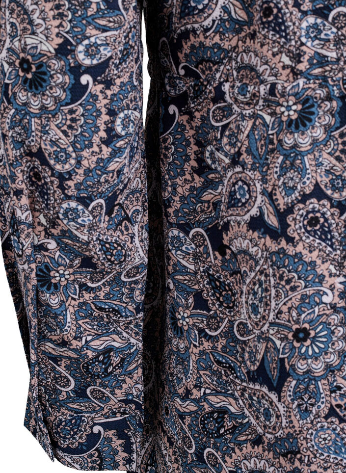 Knälång klänning med knytskärp, Beige, Packshot image number 3