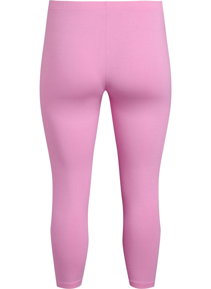 Basleggings i viskos med 3/4-delsl&auml;ngd, Rosa, Packshot image number 1