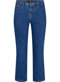 Gemma-jeans med hög midja och rak passform