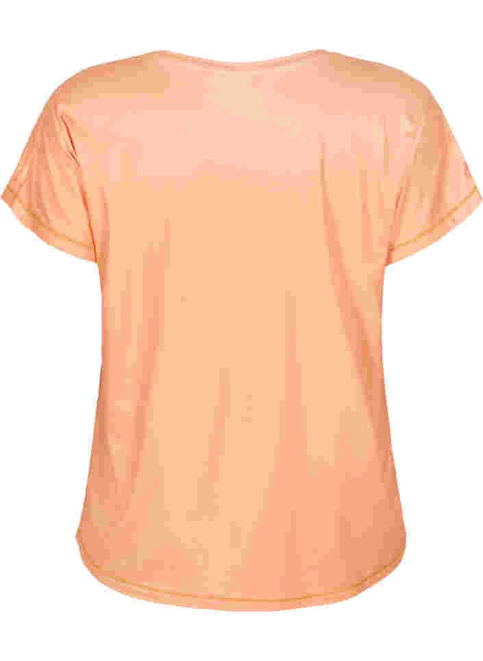 Kortärmad t-shirt för träning, Apricot Nectar, Packshot image number 1